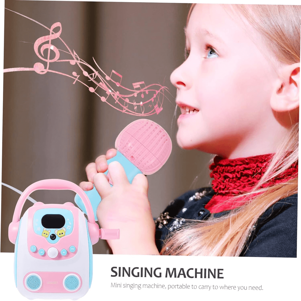 MOBILE JUKE BOX MINI SING SET FOR KIDS Toys4you.pk