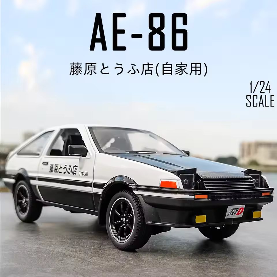 1:24 TOYOTA AE86 ALLOY DIECAST MODEL