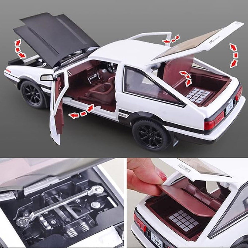 1:24 TOYOTA AE86 ALLOY DIECAST MODEL