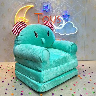 KIDS FOLDABLE SOFA CUM-BED SEATER - 3 STEP