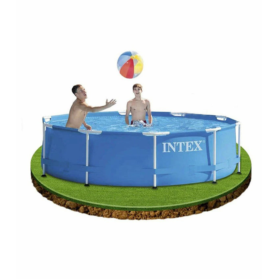 INTEX METAL FRAME SWIMMING POOL (3.05 M X 76 CM)