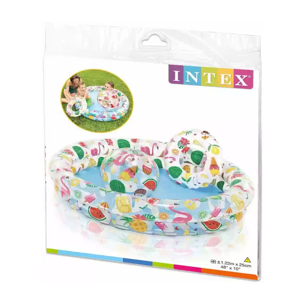 INTEX  POOL SET WITH BALL AND TUBE - 59460