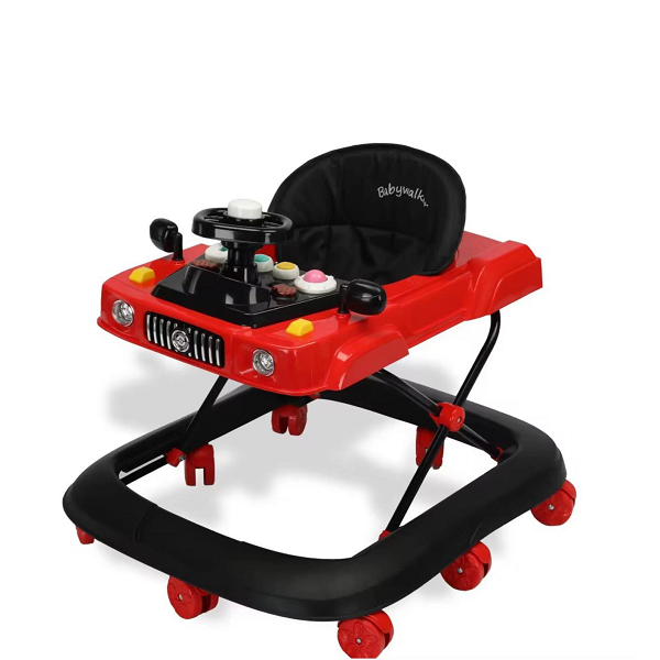 CAR STYLE BABY WALKER IN FIBER MATERIAL Toys4you.pk