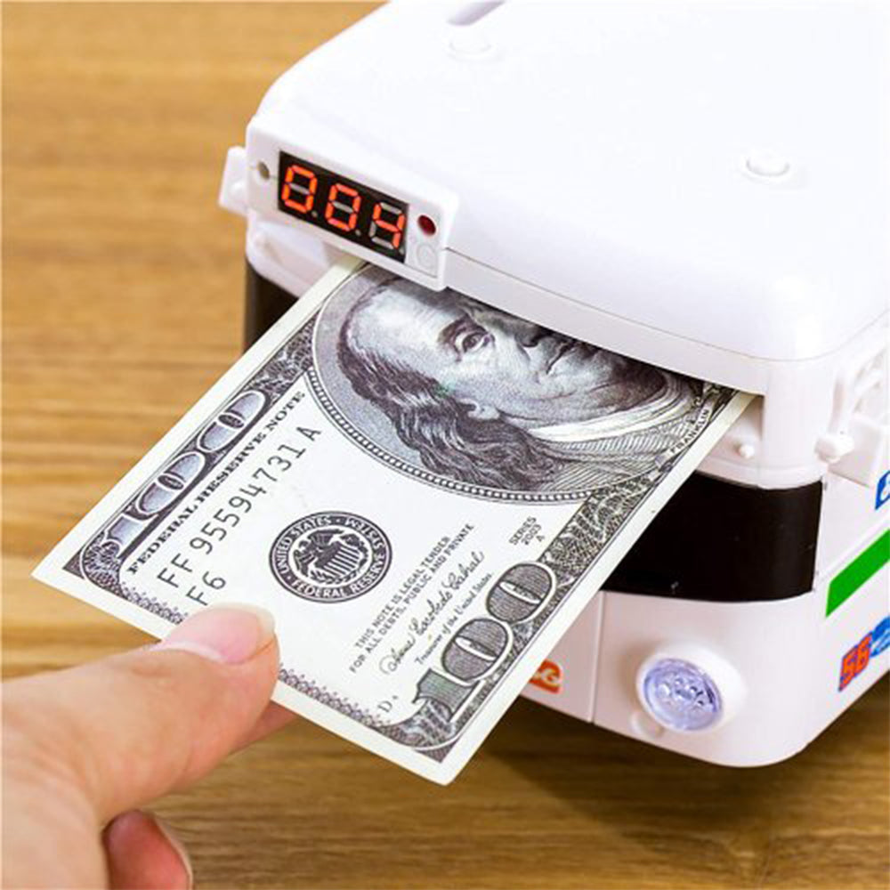 MULTIFUNCTIONAL BUS PIGGY BANK