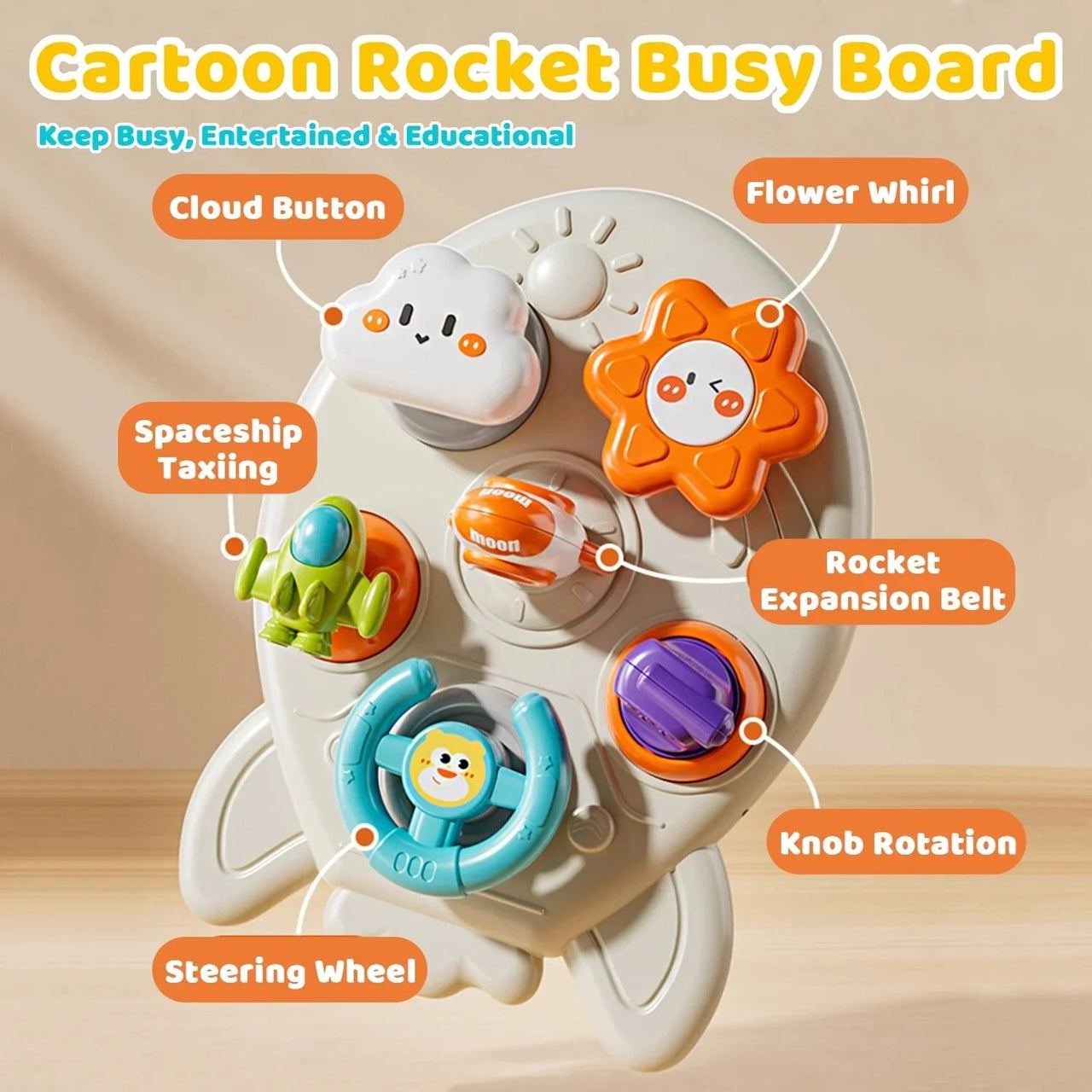 MONTESSORI SENSORY BABY EDUCATIONAL LEARNING TOY