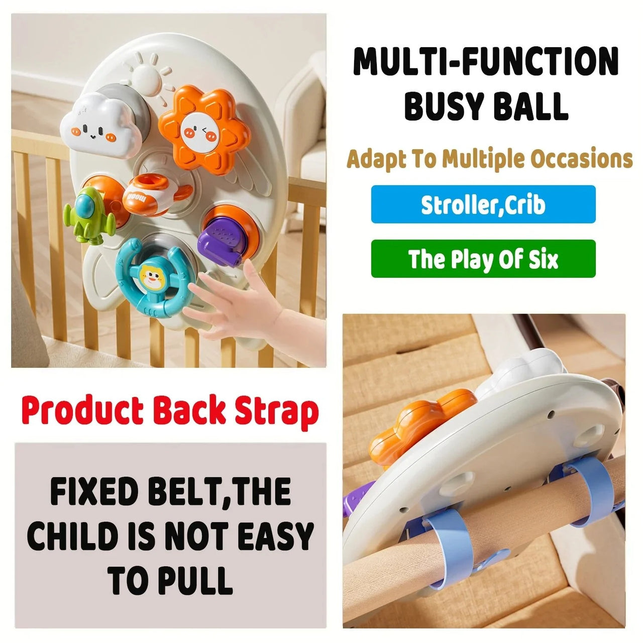MONTESSORI SENSORY BABY EDUCATIONAL LEARNING TOY