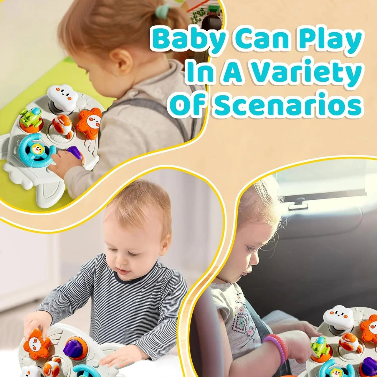 MONTESSORI SENSORY BABY EDUCATIONAL LEARNING TOY