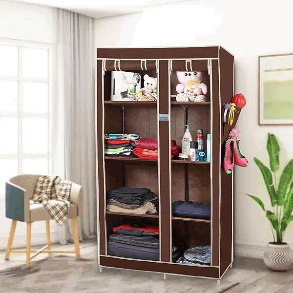 PORTABLE STORAGE WARDROBE ORGANIZER - IMPORTED