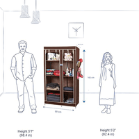 Thumbnail for PORTABLE STORAGE WARDROBE ORGANIZER - IMPORTED