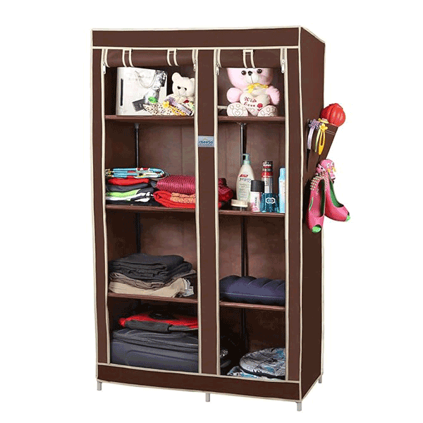 PORTABLE STORAGE WARDROBE ORGANIZER - IMPORTED