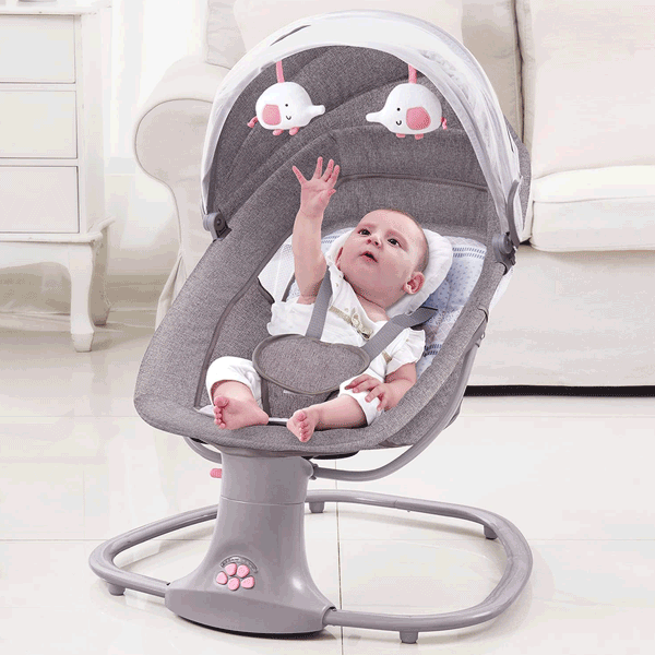 MASTELA 3 IN 1 DELUXE MULTI - FUNCTIONAL BASSINET - DARK GREY