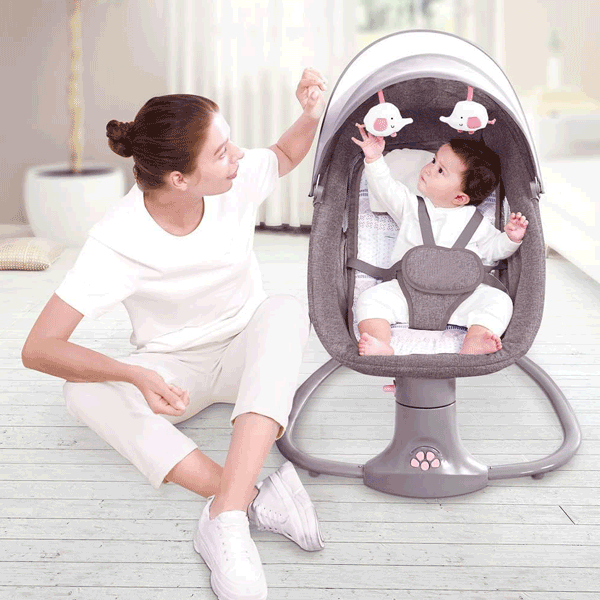 MASTELA 3 IN 1 DELUXE MULTI - FUNCTIONAL BASSINET - DARK GREY