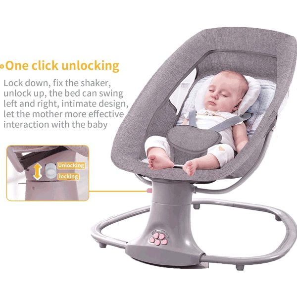 MASTELA 3 IN 1 DELUXE MULTI - FUNCTIONAL BASSINET - LIGHT GREY