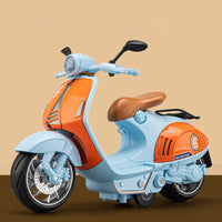 Thumbnail for 1:10 ALLOY MINI RETRO MOTORCYCLE DIECAST MODEL