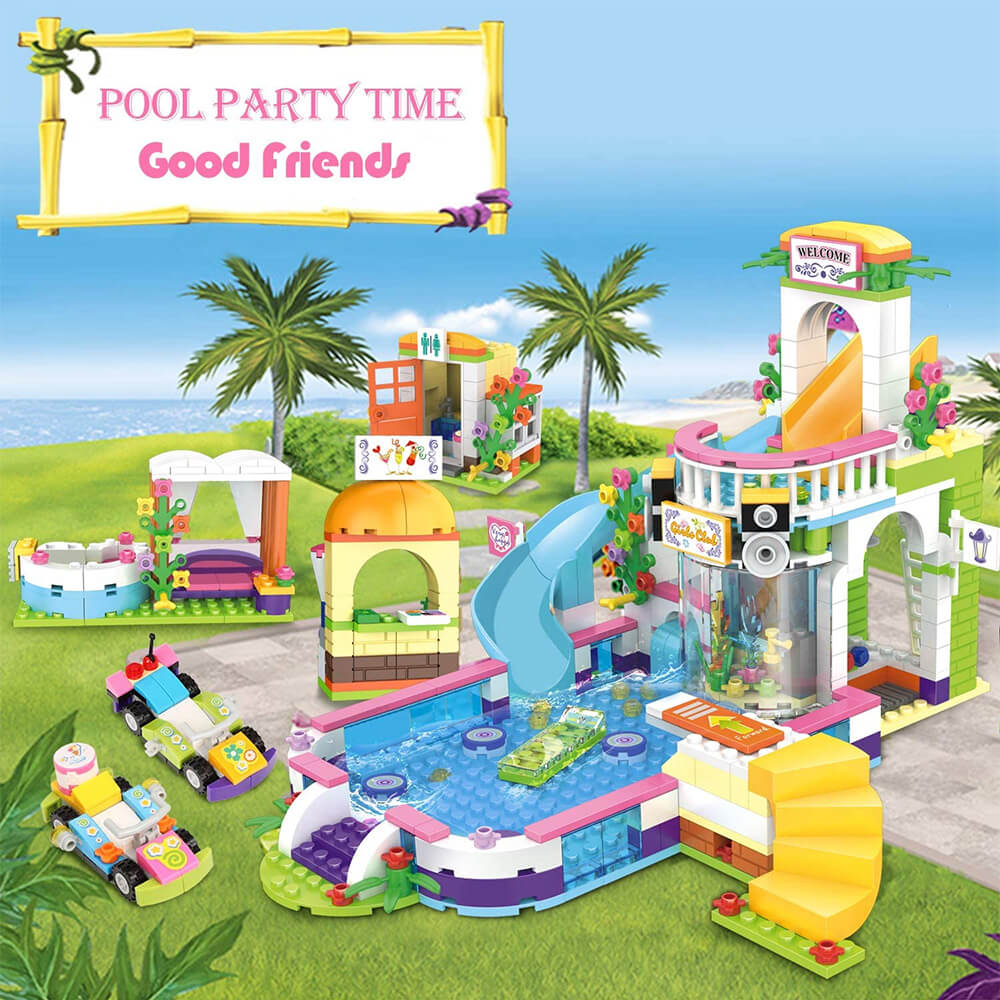 FASHION GIRLS POOL PARTY SHOWCASE - 768 PCS