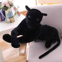 Thumbnail for REALISTIC BLACK PANTHER PLUSHY STUFFED TOY - 45 CM