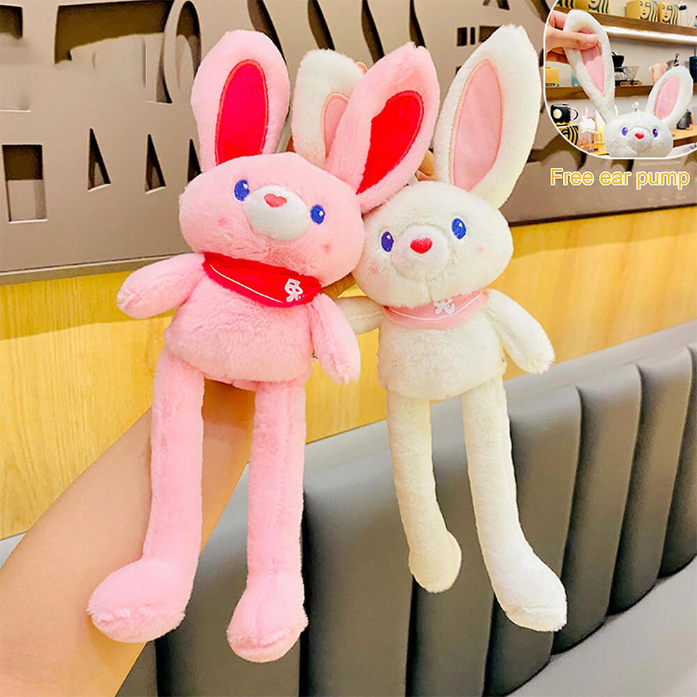 FUNNY BUNNY STRETCHABLE STUFFED TOY - 30 CM