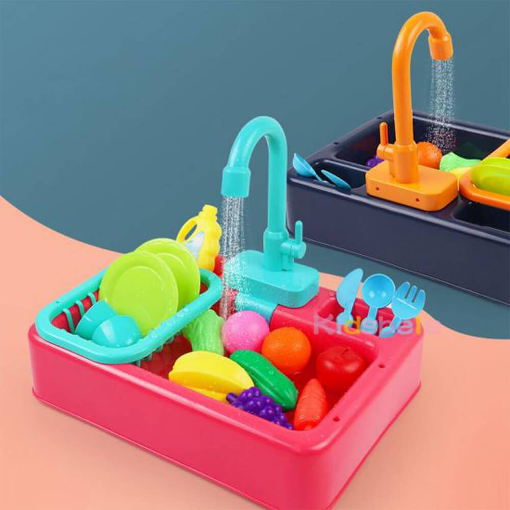 ELECTRIC KITCHEN SINK DISH WASHER SET