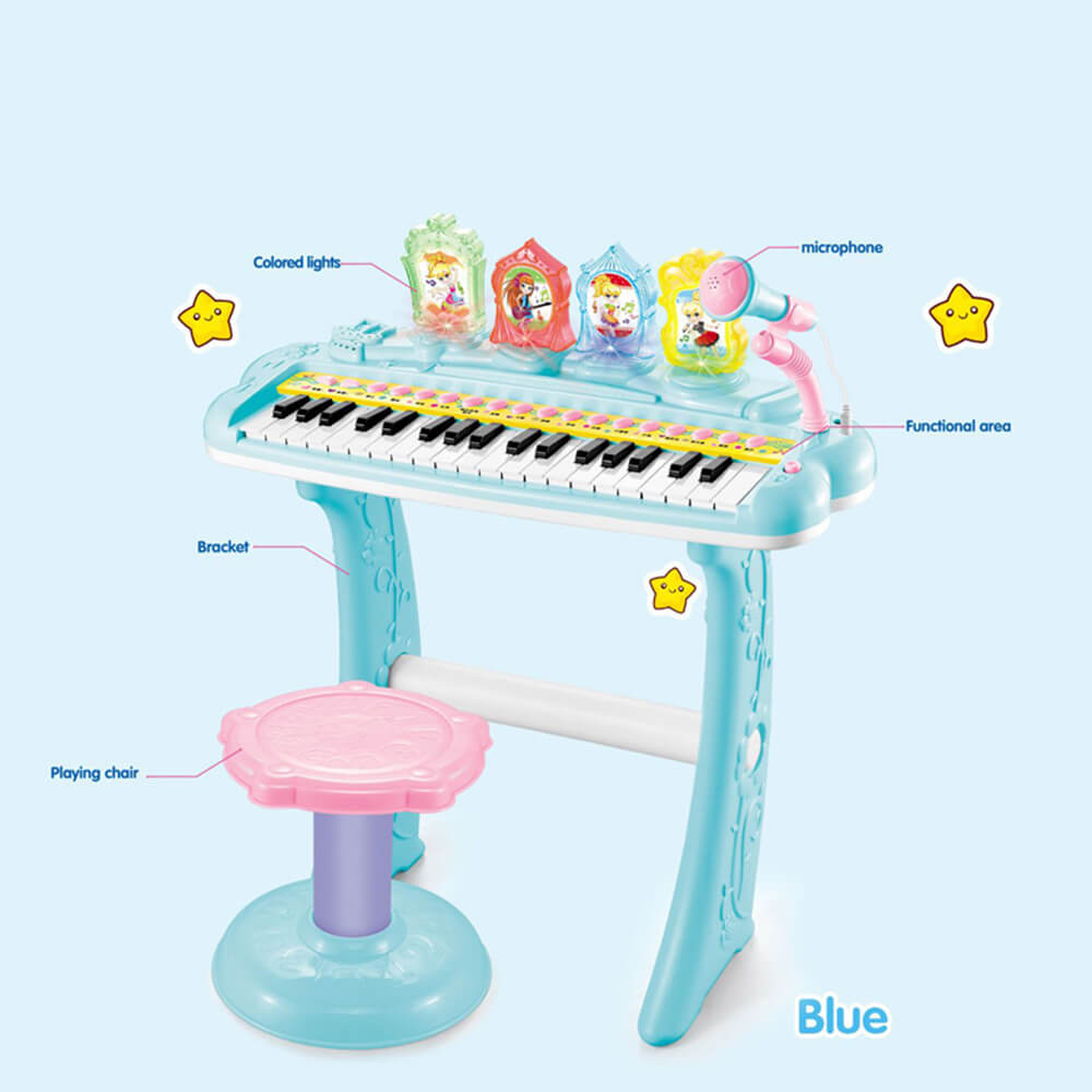 MUSICAL ORGAN STAND KIDS ELECTRIC PIANO KEYBOARD TOY