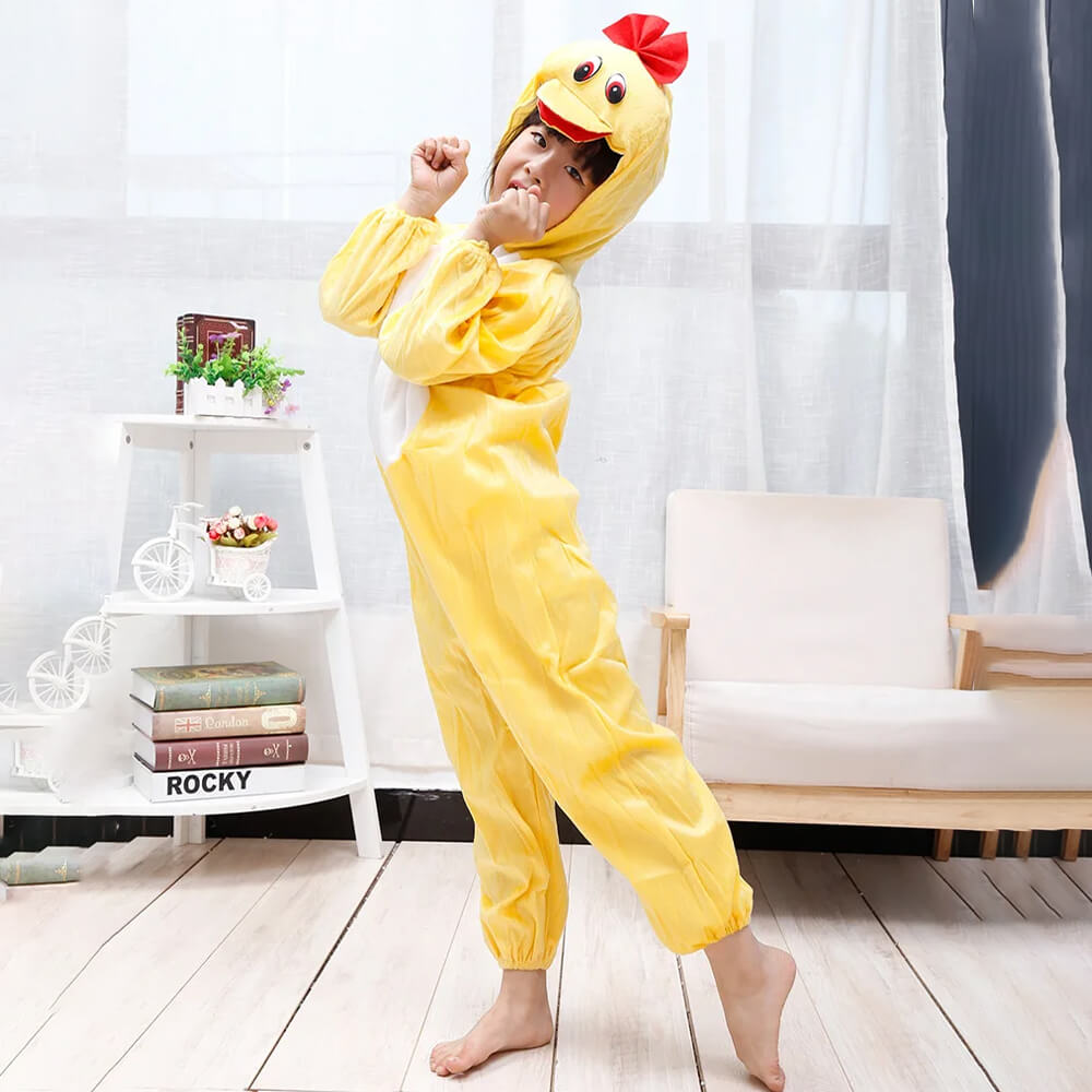 KIDS DUCK COSTUME WITH JUMP SUIT AND HEADSET