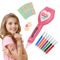 Thumbnail for GIRLS CREATOR BEAUTY TATTOO ART PEN KIT - 7PCS