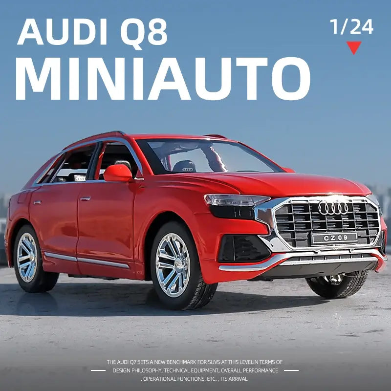 1:24 AUDI Q8 SUV ALLOY DIECAST MODEL