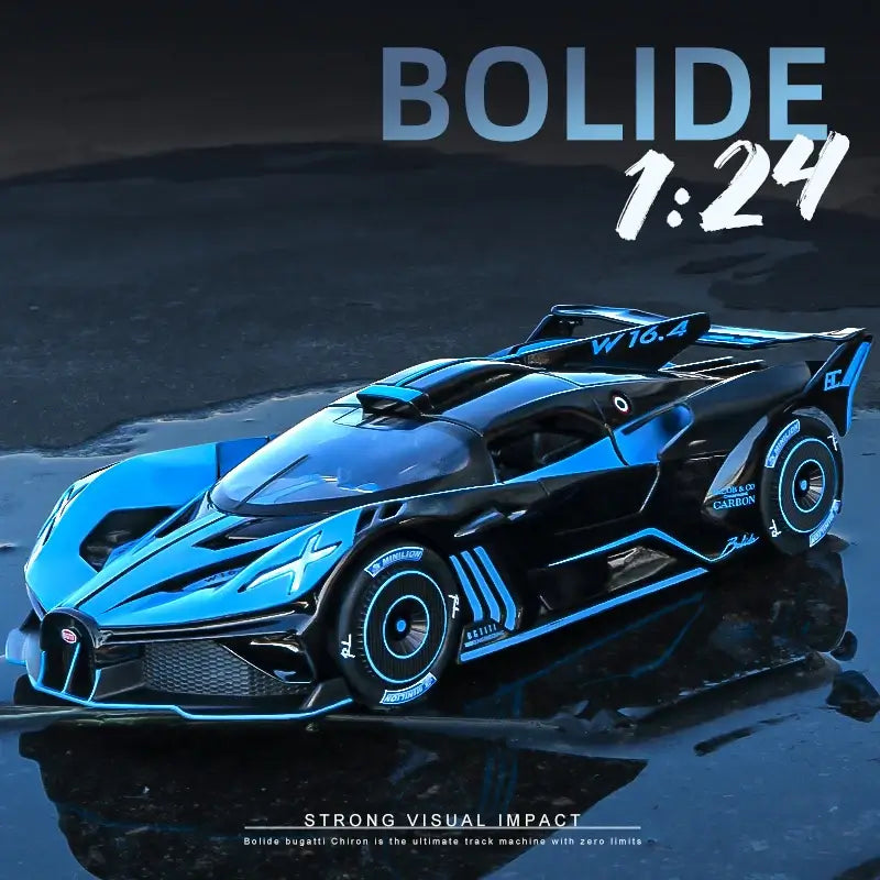 1:24 SCALE BUGATTI BOLIDE ALLOY DIECAST MODEL