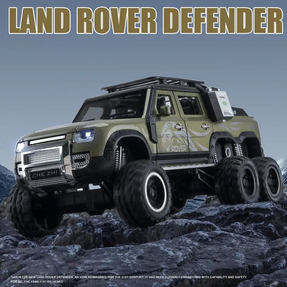 1 :24 DEFENDER FLYING HUNTSMAN ALLOY DIECAST MODEL