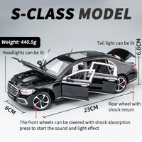 Thumbnail for 1:24 MERCEDES BENZ S400 S-CLASS ALLOY DIECAST MODEL