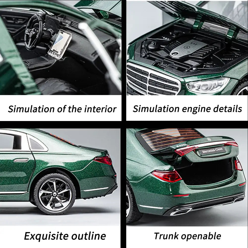 1:24 MERCEDES BENZ S400 S-CLASS ALLOY DIECAST MODEL