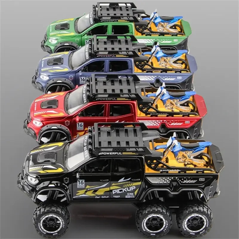 1:24 X-CLASS EXY 6x6 TYRE PICKUP ALLOY DIECAST MODEL