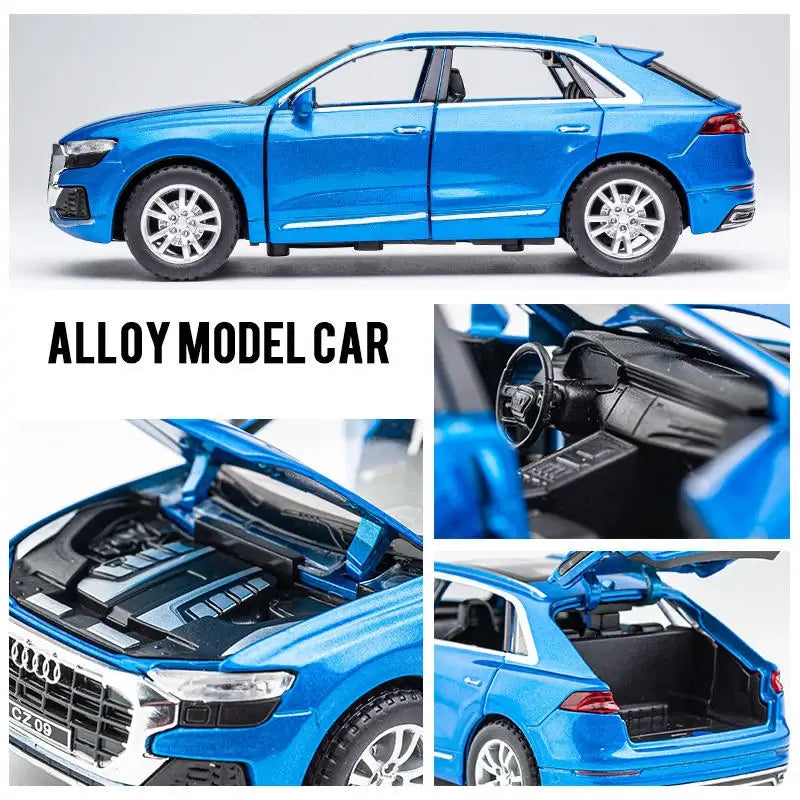 1:24 AUDI Q8 SUV ALLOY DIECAST MODEL