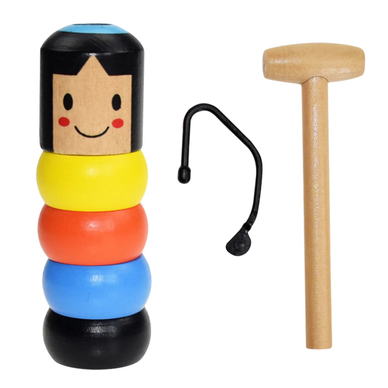 UNBREAKABLE WOODEN MAN MAGIC TOY