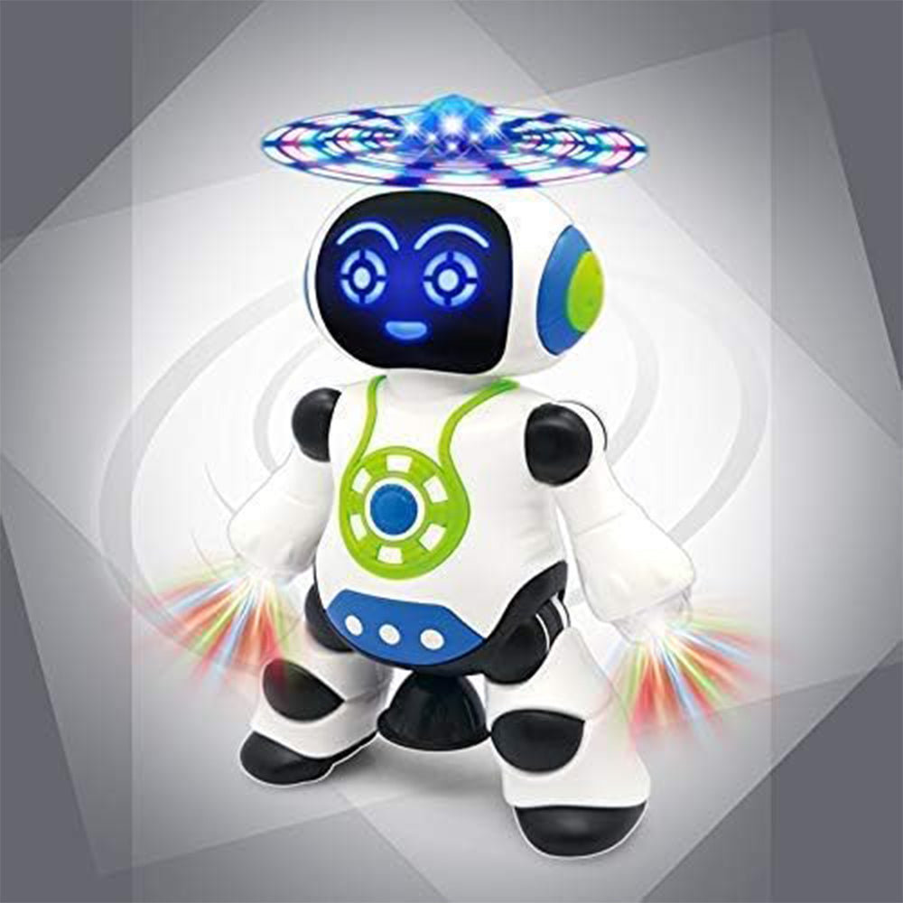 DANCING ROBOT WITH MUSIC & 3D FLASHING LIGHTS