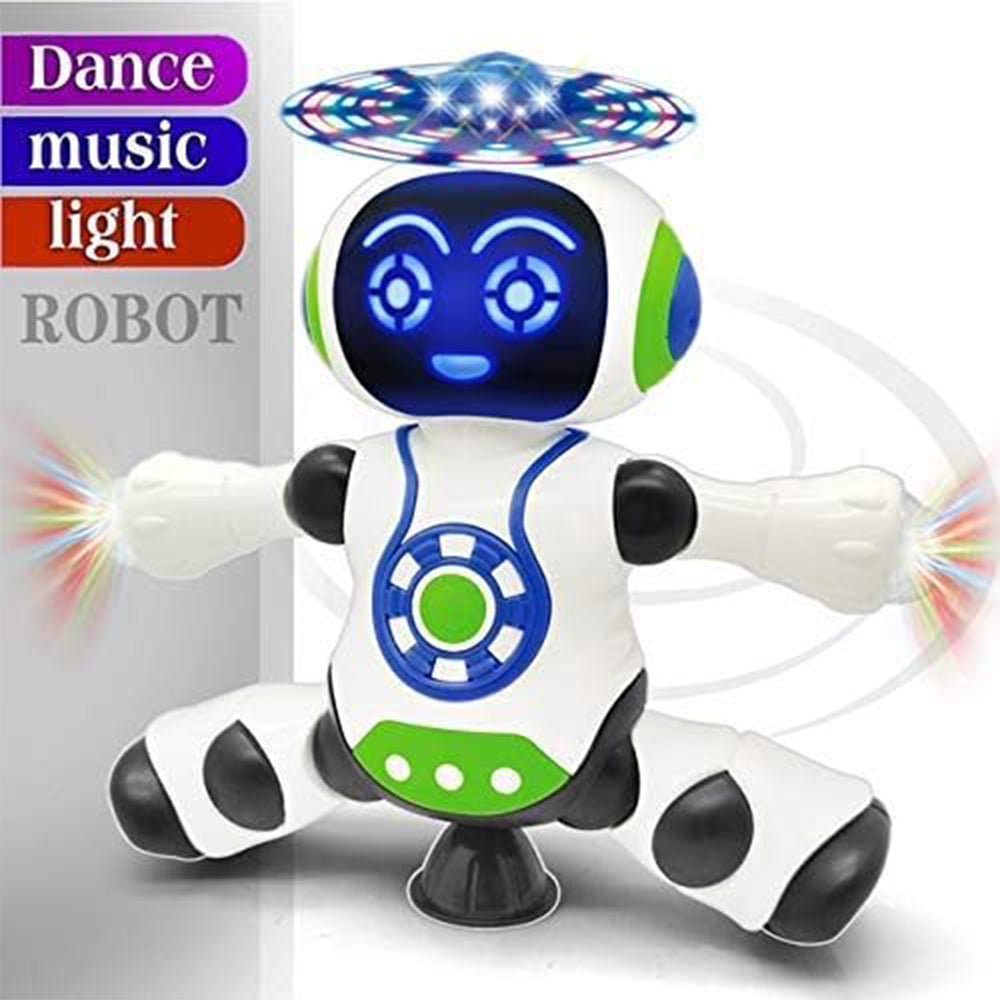 DANCING ROBOT WITH MUSIC & 3D FLASHING LIGHTS