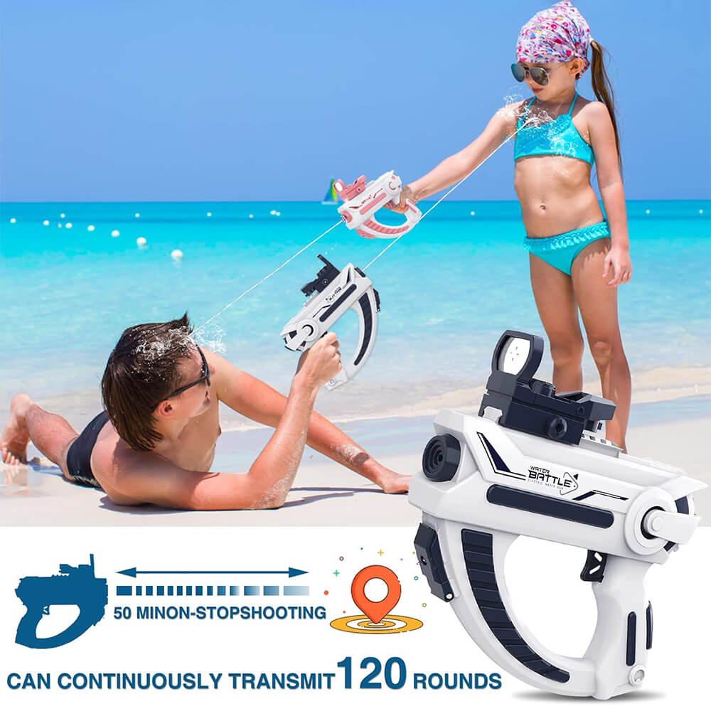 LONG RANGE ELECTRIC SPACE  WATER GUN FOR KIDS