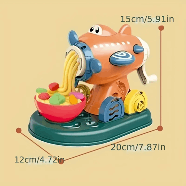 COLOR CLAY ART MOLDING MACHINE - 23 PC