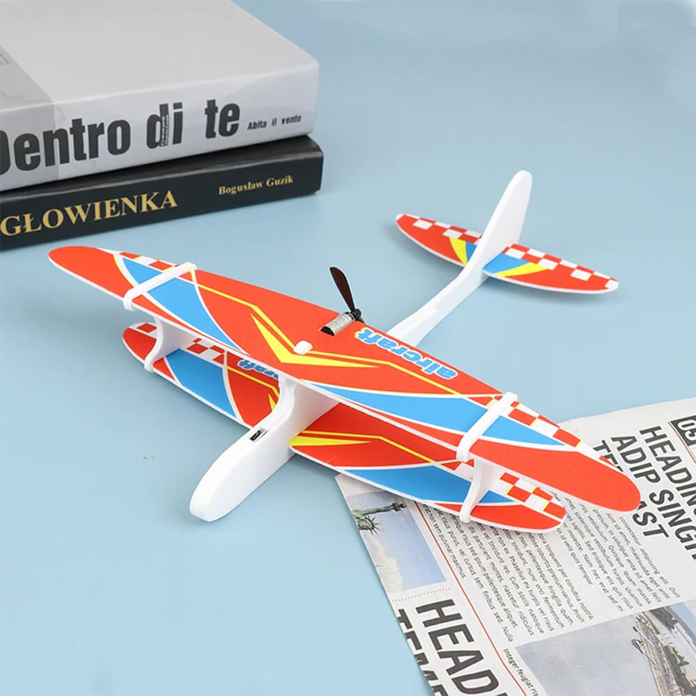 ELECTRIC HAND THROWING OUTDOOR FLYING AIRPLANES