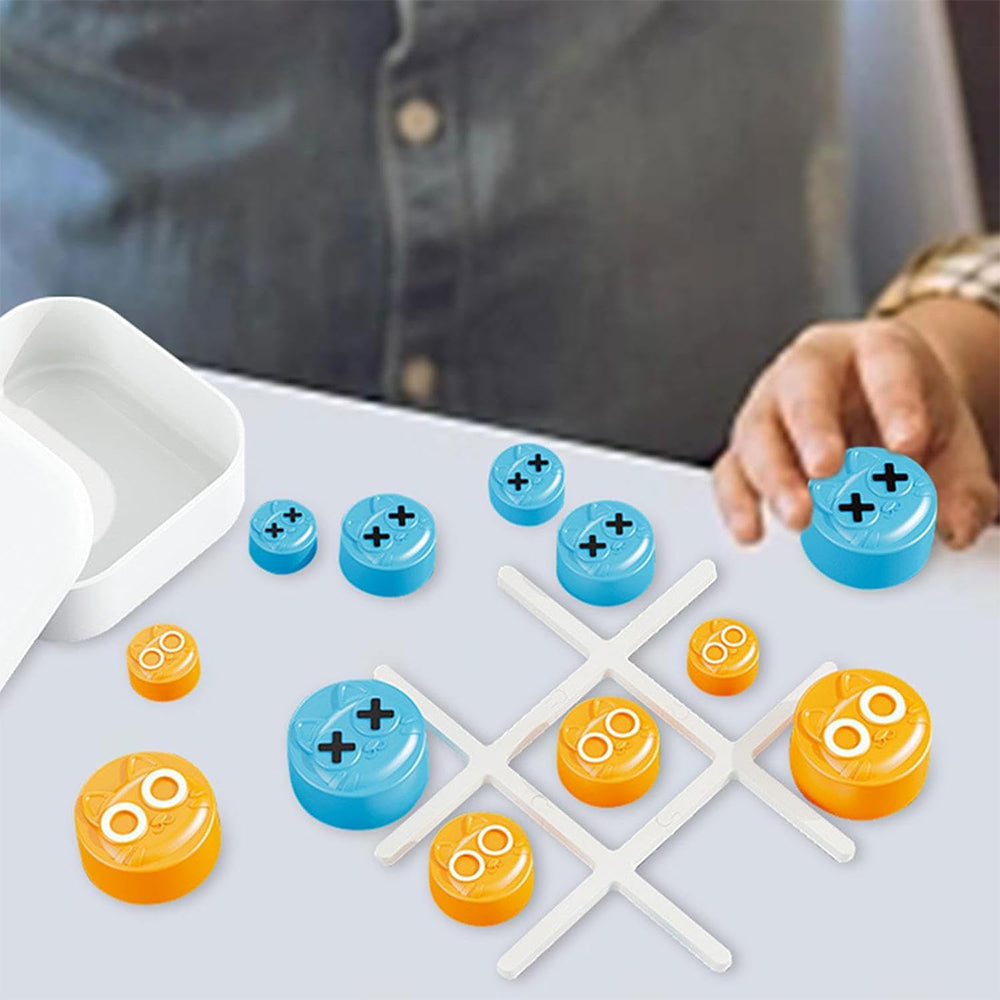 TIC TAC TOE BIG EAT SMALL GOBBLE KIDS GAMES