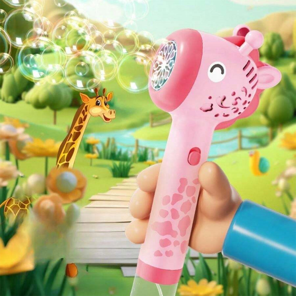 GIRAFFE BUBBLE GUN FOR KIDS