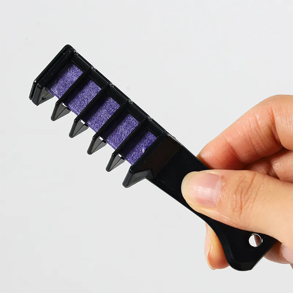 INSTANT BLENDABLE HAIR COLOR COMB - 6 PCS