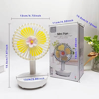 Thumbnail for MINI FAN NIGHT LIGHT DESK FAN