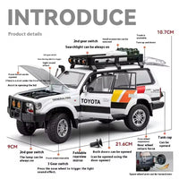 Thumbnail for 1:24 TOYOTA LAND CRUISER LC80 ALLOY DIECAST MODEL