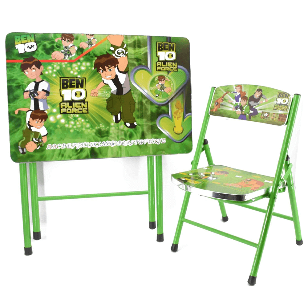KIDS FOLDING TABLE AND CHAIR SET Toys4you.pk