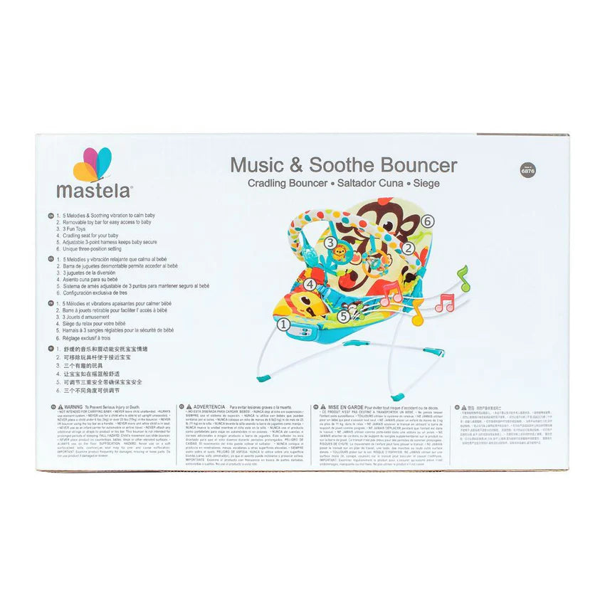 MASTELA BABY MUSIC & SOOTHE BOUNCER