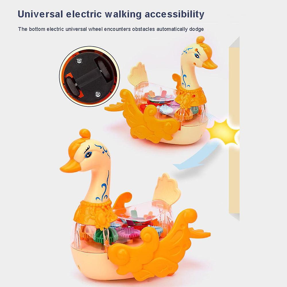 ELECTRIC DUCK SWAN GEAR TOY