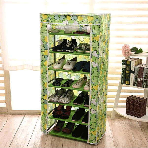 7 LAYER IMPORTED SHOE RACK & STORAGE BOX