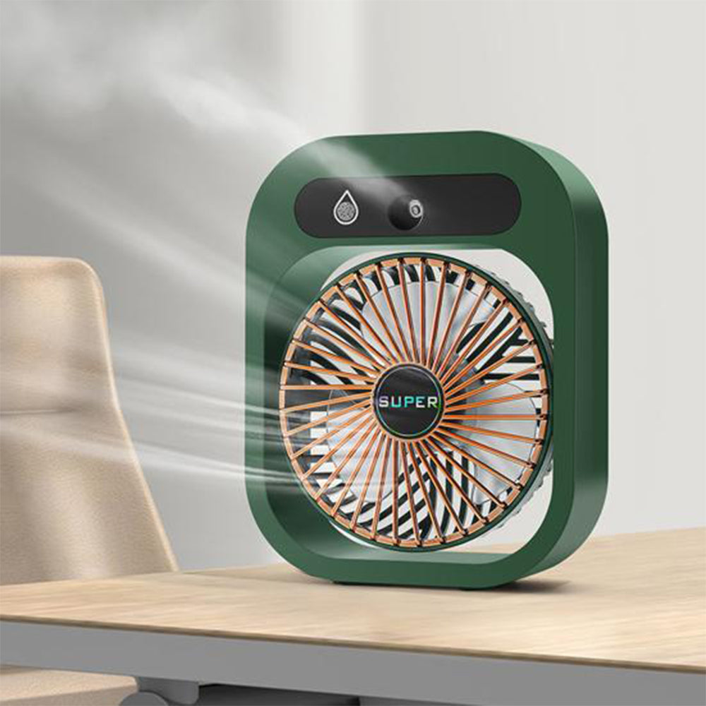 PORTABLE WATER SPRAY MIST FAN