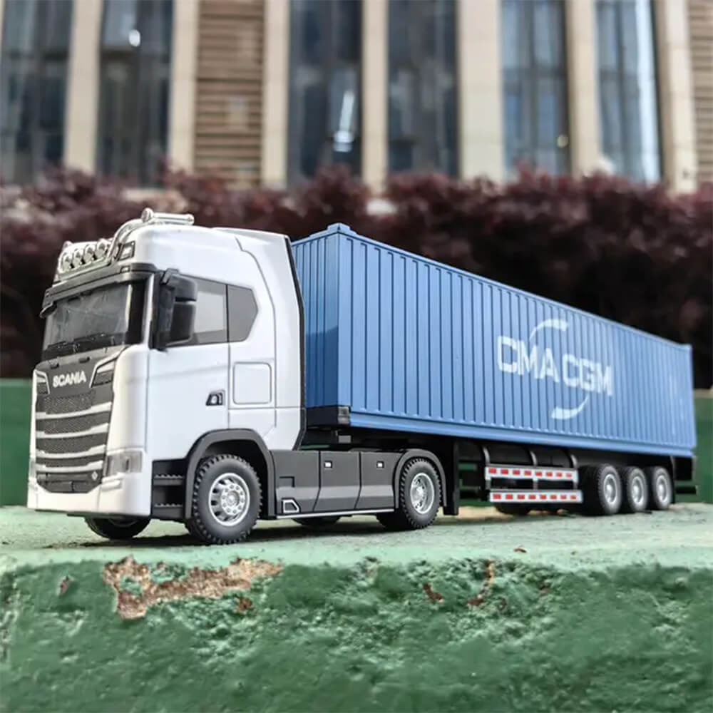 1 :50 SCANIA CONTAINER TRUCK ALLOY DIECAST MODEL