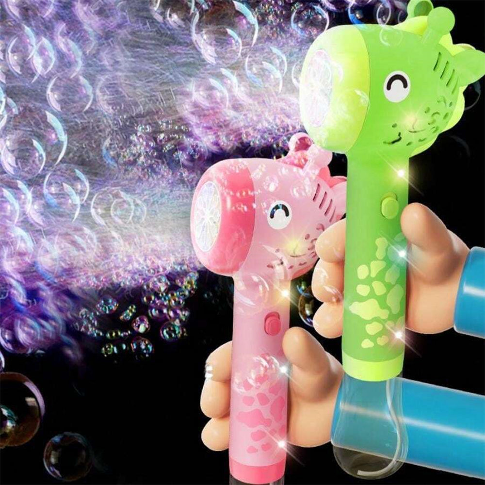 GIRAFFE BUBBLE GUN FOR KIDS